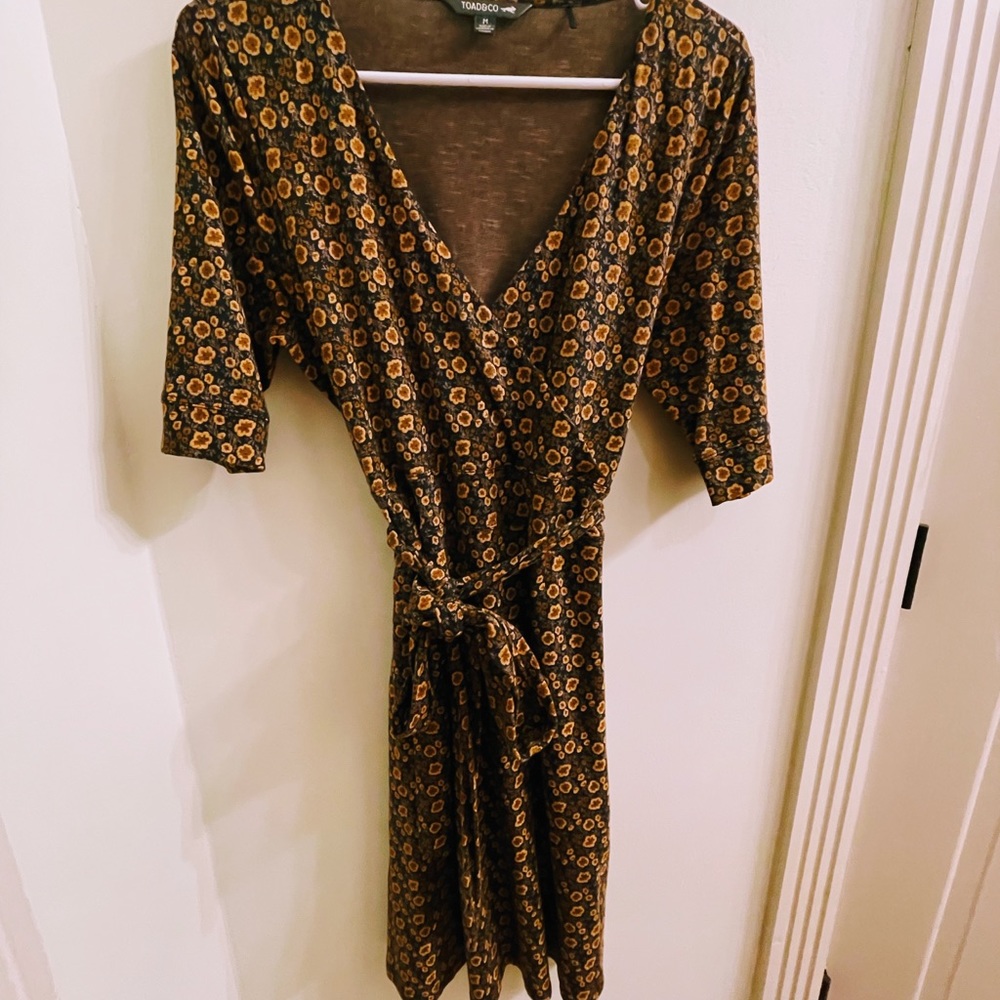 Toad & Co Cute Wrap Dress M